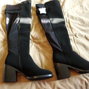 Olivia Miller Womans Black Boot